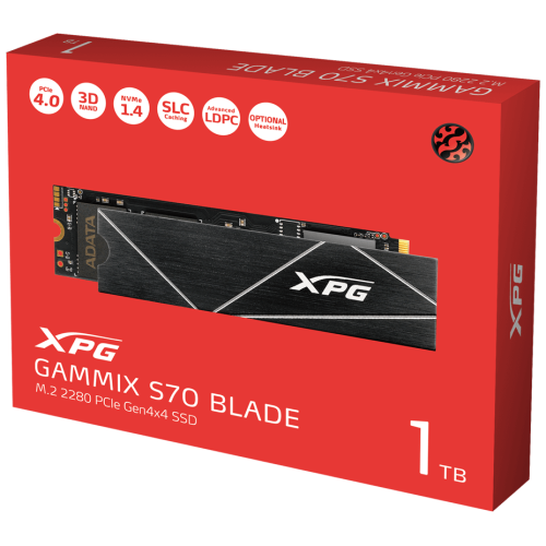 Твердотельный накопитель ADATA 2Tb SSD M.2 XPG BLADE S70 [AGAMMIXS70B-2T-CS]